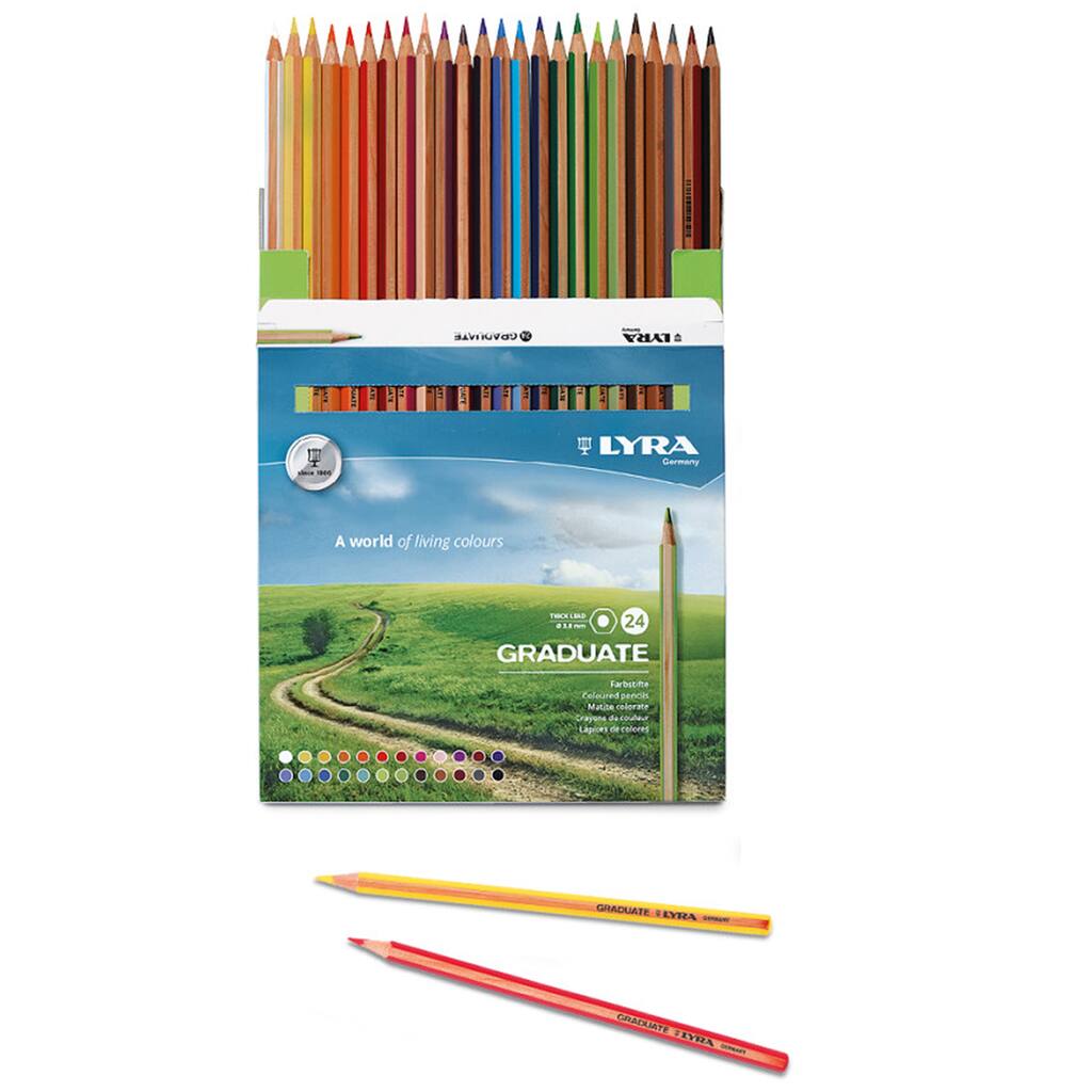 Lyra Graduate 24 Colored Pencils